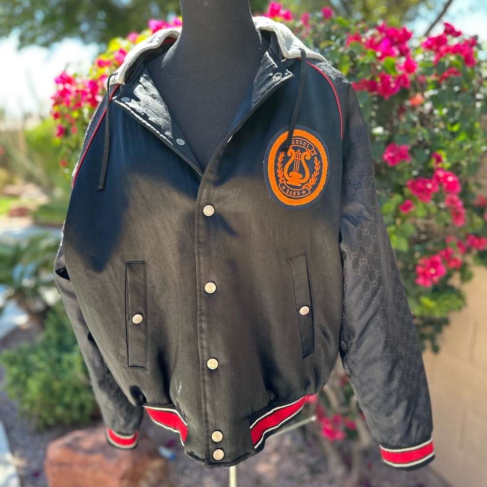 100% authentic Gucci bomber varsity jacket - Picture 12 of 17